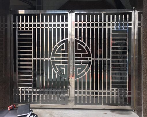 Cổng Inox mẫu 034