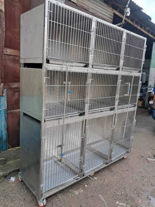 Chuồng Inox Cho Thú Cưng
