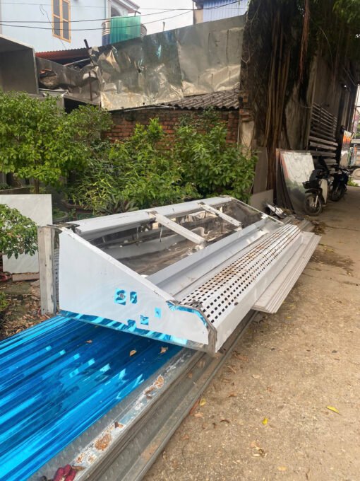 Tum hút mùi có xả khí tươi Inox